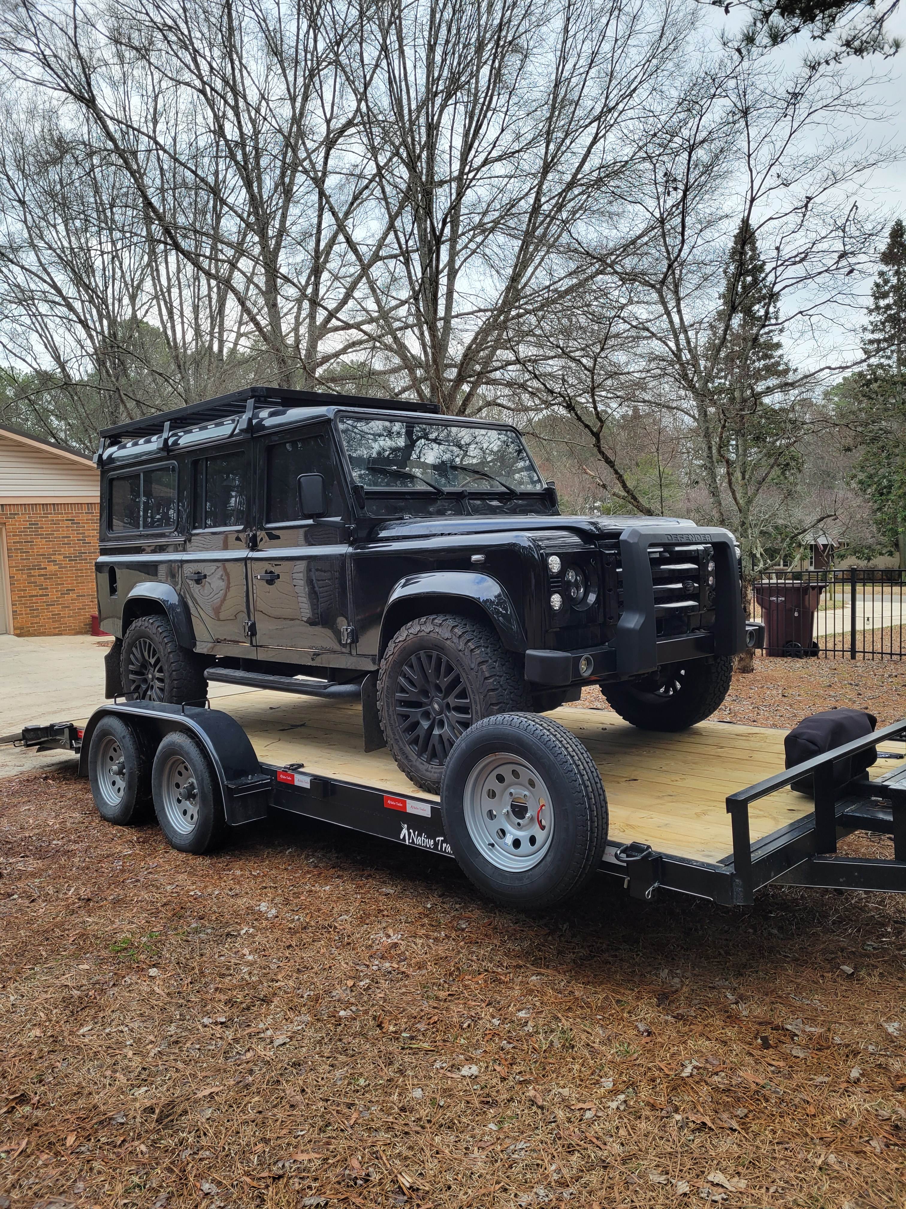 20' Native car hauler trailer rental in Madison, AL