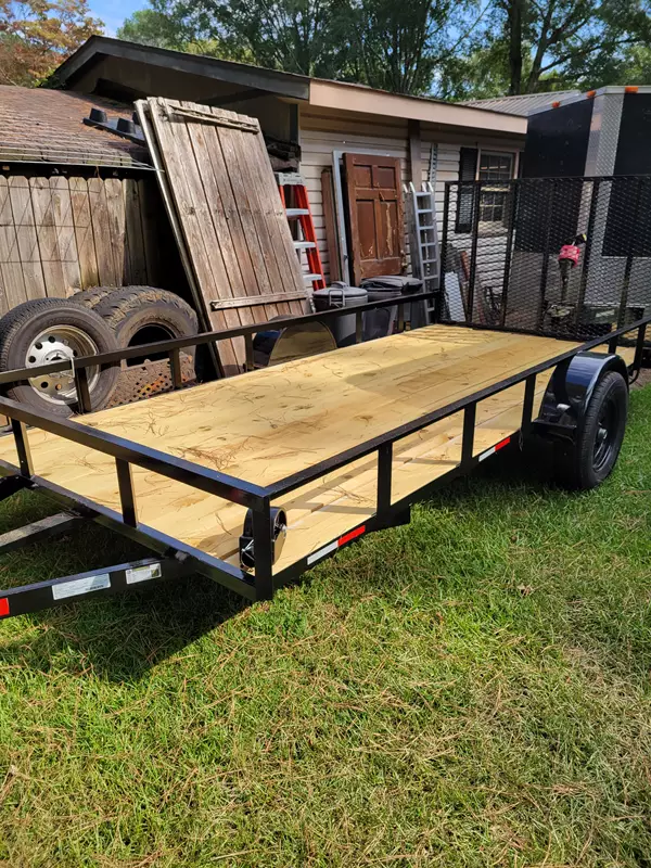 14' utility trailer rental in Madison, AL - photo 1 of 14' Utility Trailer with Gate